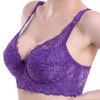 Plus size Embroidery Bra