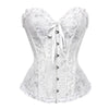 Sexy Jacquard Lace Up Corset